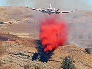 Bomber Dropping Retardant